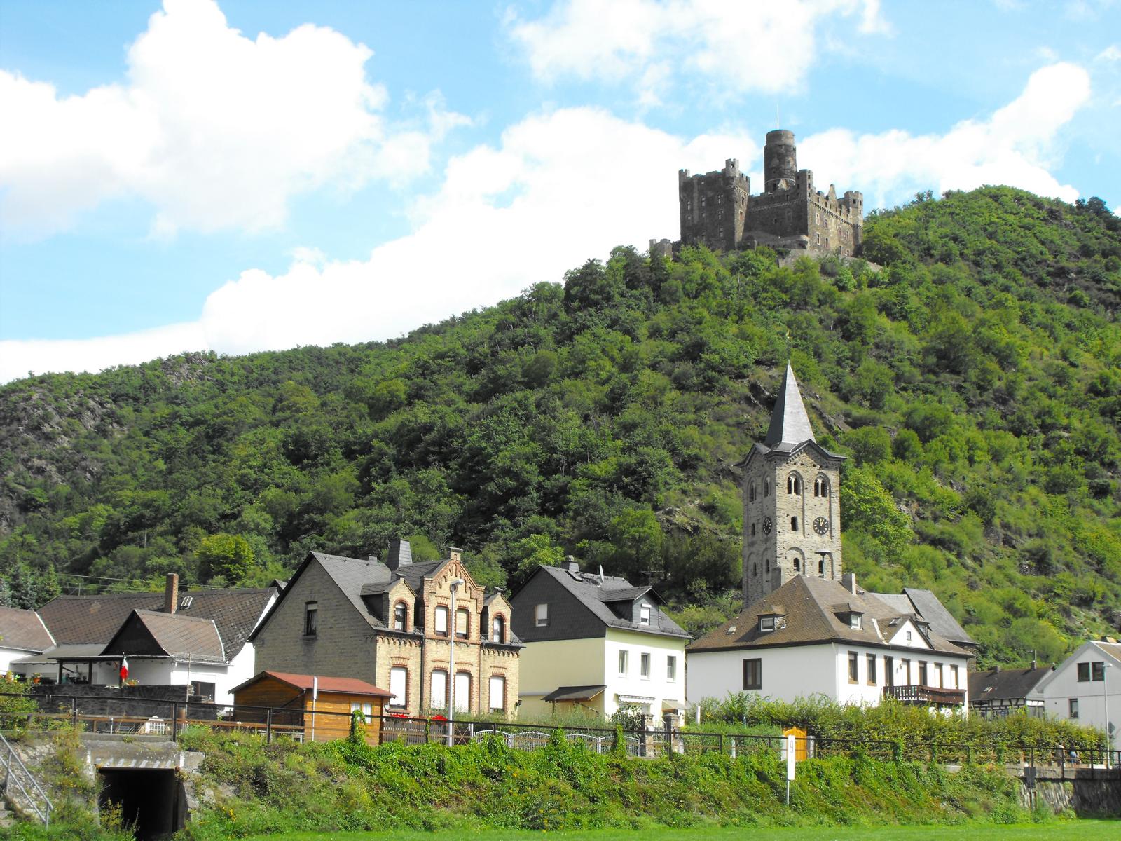Wellmich Blick auf den Ort