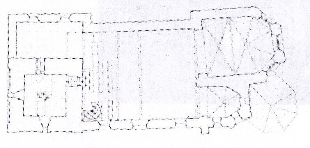 Grundriss der Kirche St. Martin